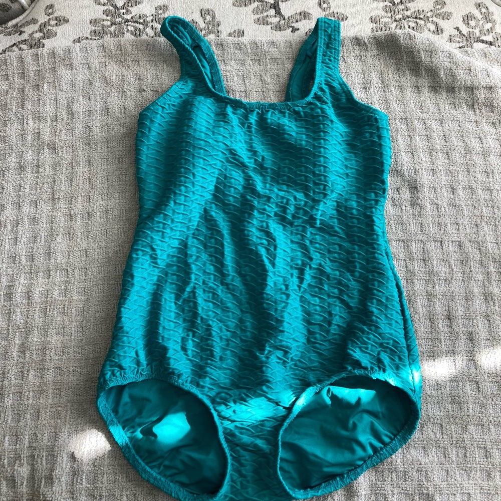 Women’s Lands’ End One Piece Swimsuit Size Small EUC